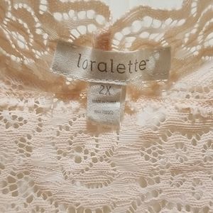 Loralette  Lace crop top